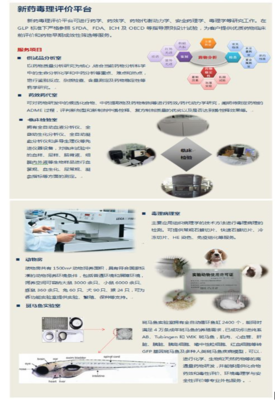 药物毒理分析实验技术服务与技术咨询